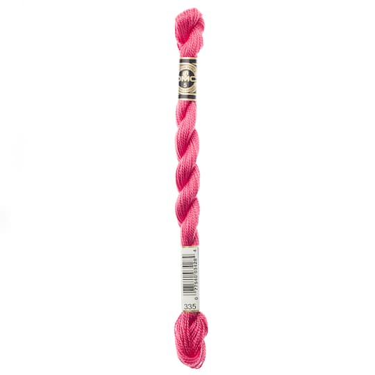 Dmc® Pearl Cotton Skein, Group 2 in 335 Rose | 27 yd | Michaels®
